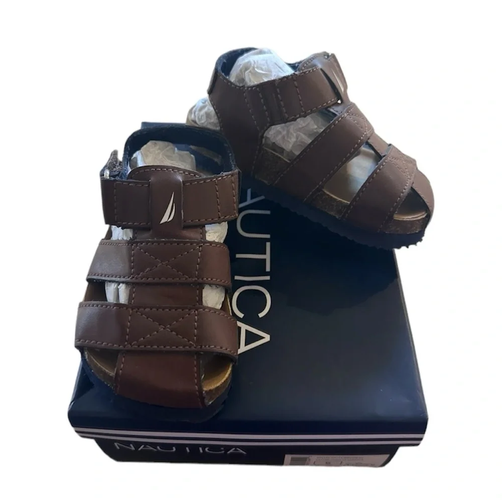 Nautica Boys Mikkel Fisherman Sandals NEW